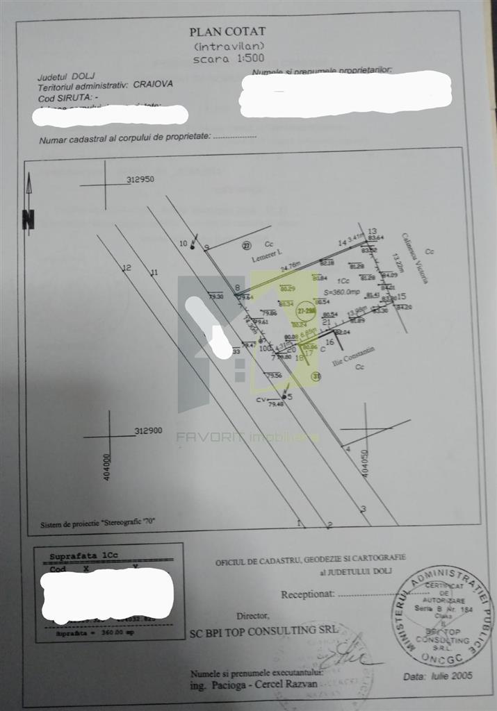 Teren de inchiriat in zona Medinca Veche - Casa Armatei