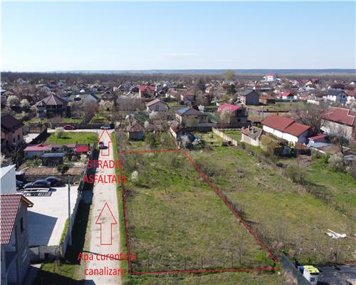 Parcele de teren cu utilitati - 400 mp